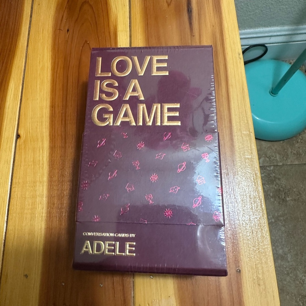 Adele - Love Is a Game - Card Game